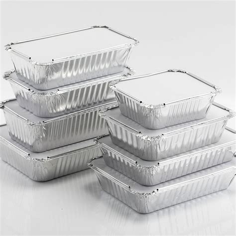 China Disposable aluminum foil containers with lids Manufacturer and ...