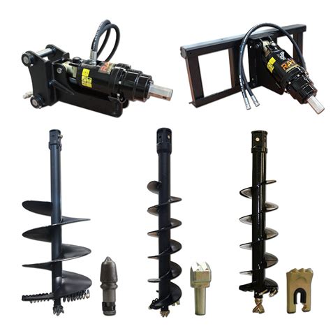 Excavator Attachments Soil Tree Planting Auger Hydraulic Earth Auger ...