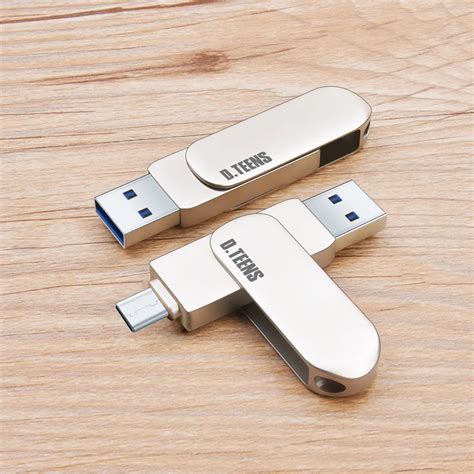 OTG USB flash drive 128GB for Android /PC USB 3.0 Pendrives high quality pen drive -in USB Flash ...
