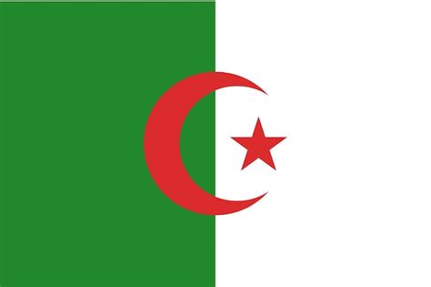 Premium Vector | Algeria flag