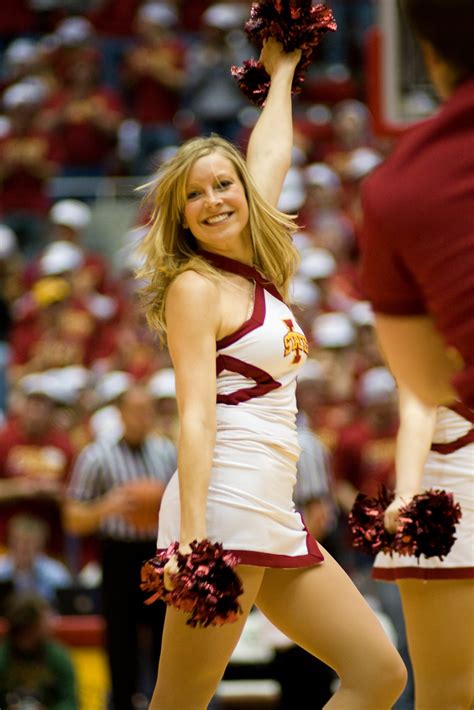 NFL and College Cheerleaders Photos: Iowa State Cheerleaders