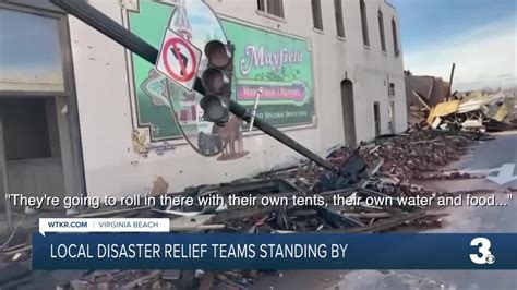 Local disaster relief teams standing by to aid in KY tornado clean up efforts