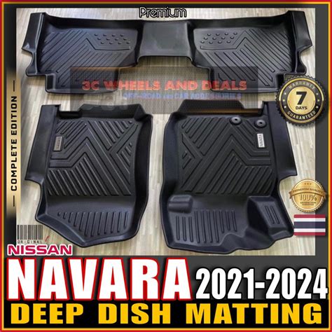 NISSAN NAVARA 2021-2024 Calibre-x VE VL PRO4X DEEP DISH MATTING (nissan ...