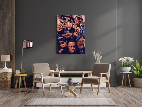 Legend Rappers Printable Poster Hip Hop Canvas Wall Art - Etsy