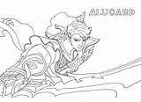 Zilong Mobile Legends Coloring Pages & book For Kids sketch template