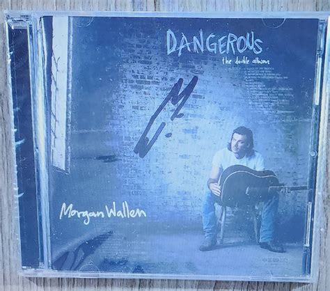 Morgan Wallen Hand Signed CD Book Cover With CD Authentic - Etsy