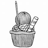 Crochet Coloring Page · Creative Fabrica sketch template