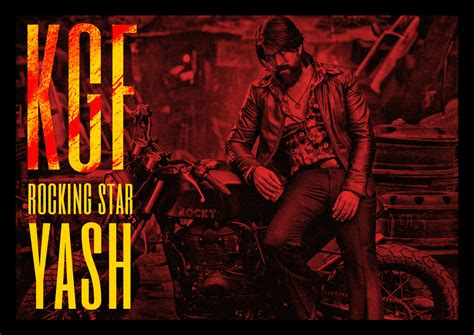 Rocking Star Yash - KGF Movie Stills Collage on Behance