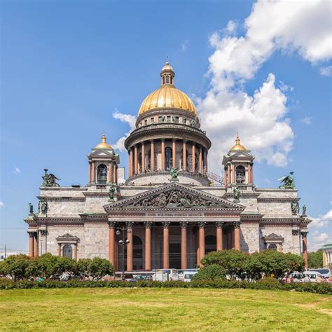 Saint Isaac S Cathedral, St. Petersburg Stock Photo - Image of history, building: 55856782