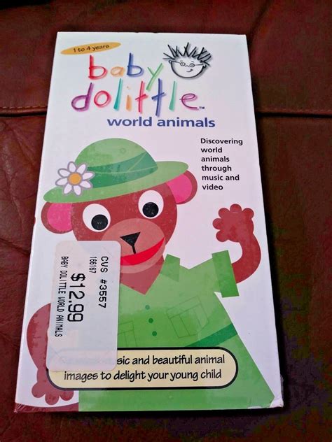 Baby Dolittle - World Animals (VHS, 2001, Artisan) BRAND NEW RARE VINTAGE sale 632763004430 | eBay