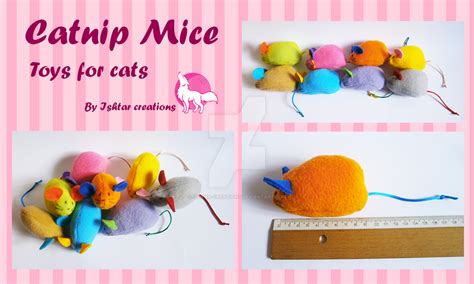 Catnip Mice (Toy for cats!) by Ishtar-Creations on DeviantArt