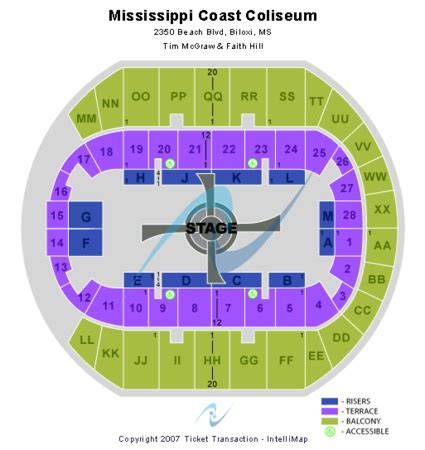 Mississippi Coast Coliseum Tickets in Biloxi Mississippi, Seating Charts, Events and Schedule