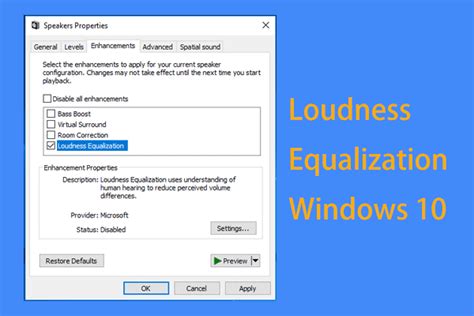 Should i use loudness equalization - menuboo