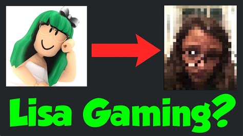 LISA GAMING ROBLOX EXPOSED! (FACE/VOICE REVEAL) - YouTube