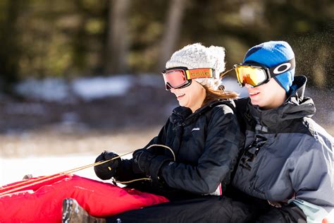 Race Down the East Coast's Longest Sled Run at Blackwater Falls - West Virginia State Parks