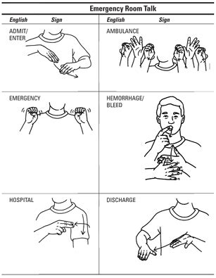 ASL: How to Sign Medical and Hospital Terms - dummies