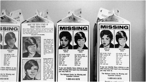 The children on the milk carton: Before AMBER alerts, authorities searched for missing kids ...