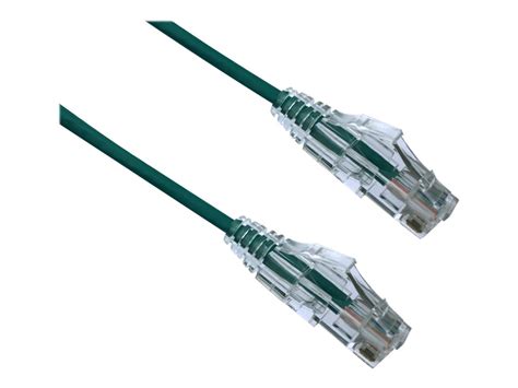 10ft Cat6a UTP 10gig Ultra Thin Patch Cable - Green