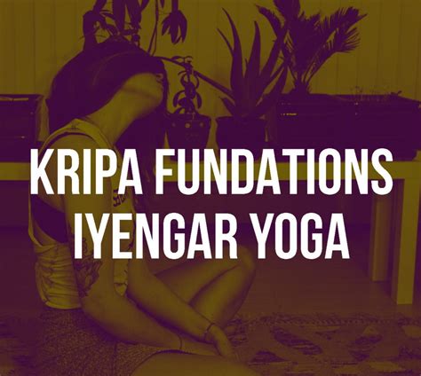 Kripa Fundations Iyengar Yoga | ALBA