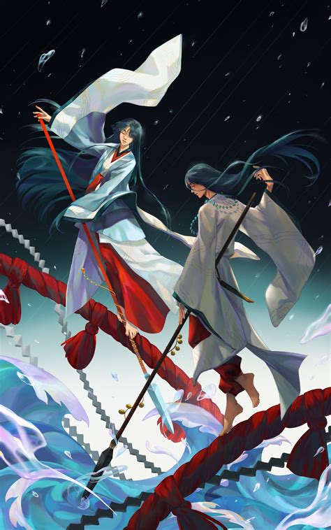 ArtStation - Izanagi and Izanami