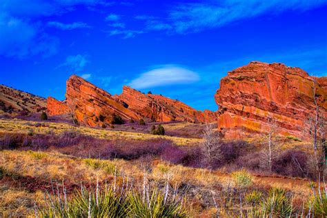 Red Rocks Park Colorado Photograph by David Patterson