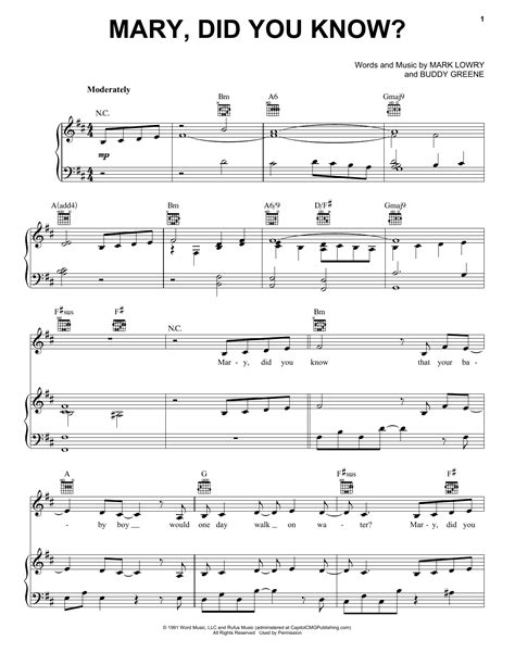 Pentatonix Mary, Did You Know? Sheet Music, Notes & Chords | Sheet ...