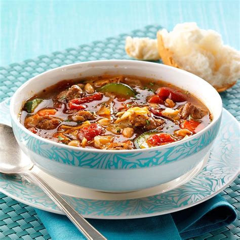 Upstate Minestrone Soup Recipe | Taste of Home