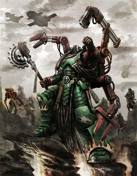 Salamander TechMarine | Warhammer 40k artwork, Warhammer 40k salamanders, Salamanders space marines