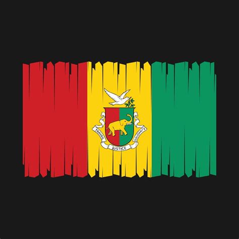 Guinea Flag Vector 21692086 Vector Art at Vecteezy