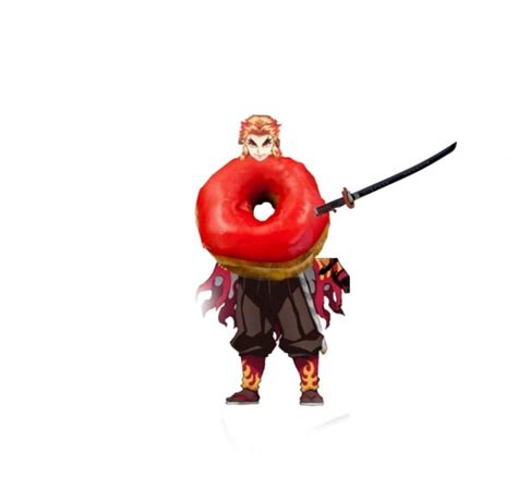 Donut rengoku | Anime funny, Donut meme, Anime