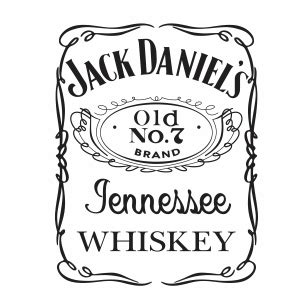 12+ vector jack daniels logo