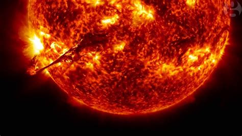 Nasa releases amazing high-definition footage of the sun - YouTube