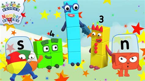 Numberblocks and Alphablocks Best of Friends Compilation | Learn to Read and Count ...