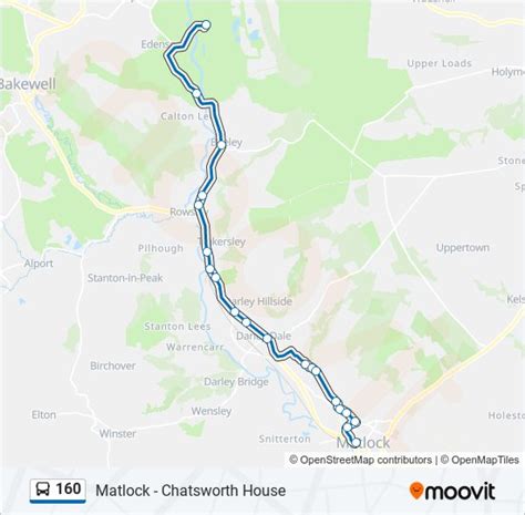 160 Route: Schedules, Stops & Maps - Chatsworth (Updated)