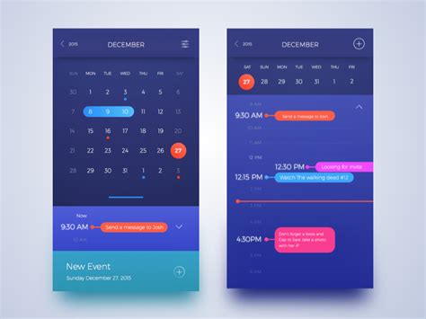 44+ Konsep Kalender App Schšnes Design, Desain Kalender