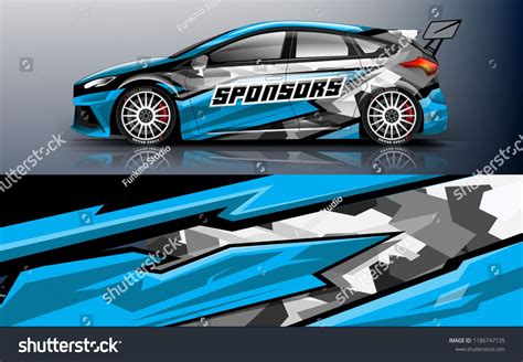 Car Decal Graphic Vectorracing Car Graphic Stock Vector (Royalty Free) 1186747135 | Shutterstock