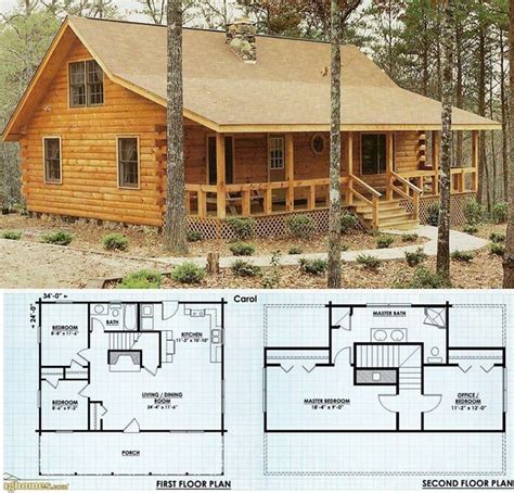 Pin by Nora Nance on Home stuff | Cabin house plans, Log cabin floor ...