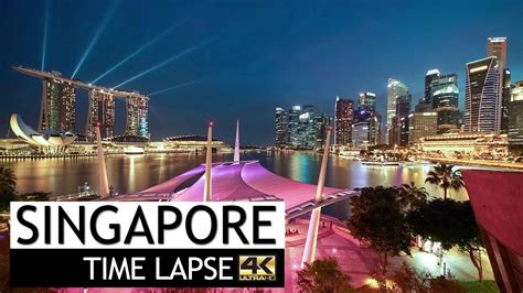 Singapore Time Lapse - Drone View | 4K (2017) - YouTube