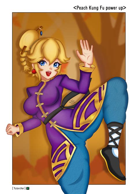 Peach Kung Fu! by YulArcher on DeviantArt