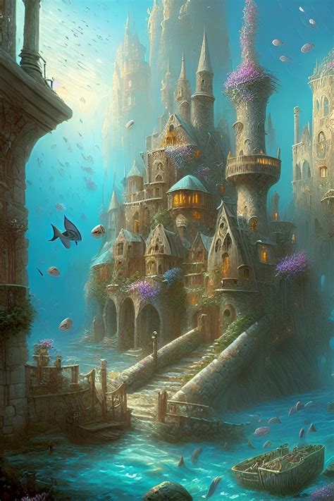 The underwater city by ArtemisFoxy on DeviantArt