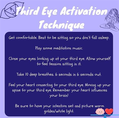 Third Eye Activation in 2023 | Opening your third eye, Third eye awakening, Third eye