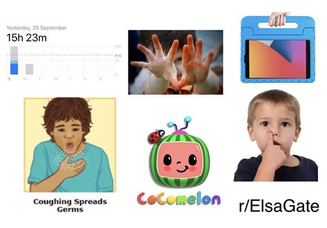 Made this “iPad kid” starterpack meme, immediately thought of this sub : r/ElsaGate