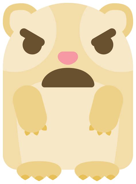 Emoji guinea pig angry 1202970 PNG