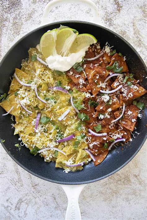 Chilaquiles (Verdes or Rojos) - The Salty Marshmallow