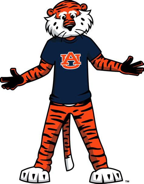 Auburn Tigers Logo - Mascot Logo - NCAA Division I (a-c) (NCAA a-c) - Chris Creamer's Sports ...