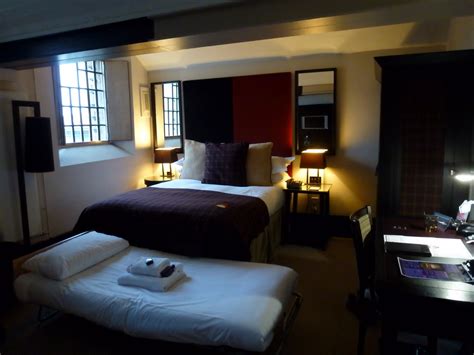 I love the style of this Hotel room in Malmaison Oxford. It is set in an old prison. | Malmaison ...