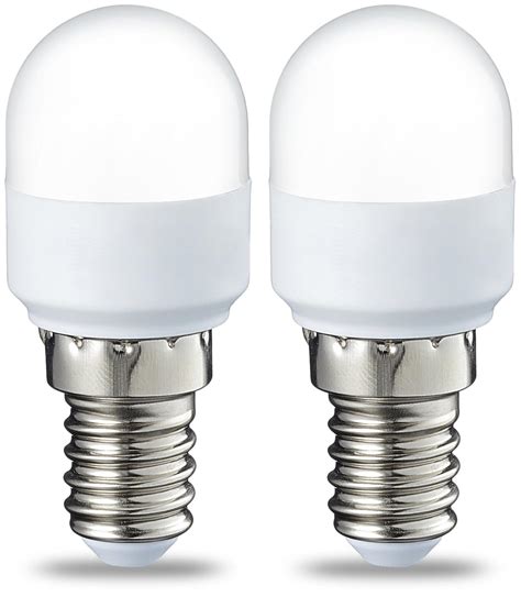 AmazonBasics LED E14 Small Edison Screw Appliance Bulb, 1.8W (equivalent to 15W), Warm White ...