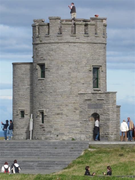 Castle on Cliffs of Moher, Ireland | Places I've been | Pinterest