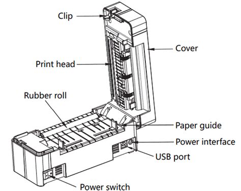 BEEPRT BY-248W Thermal Label Printer User Manual