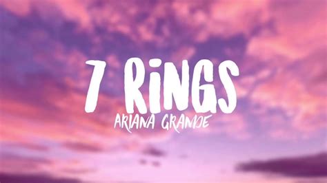 Ariana Grande - 7 Rings (Clean - Lyrics) Chords - Chordify